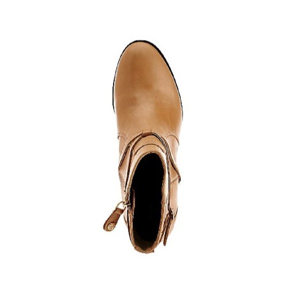 Isaac Mizrahi Live  Size 6 W Ankle Mulberry Red Booties Laura Ankle Boots Strap - Picture 2 of 3